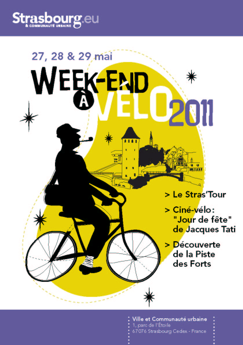 Fête du Vélo à Strasbourg les 27, 28 et 29 mai 2011